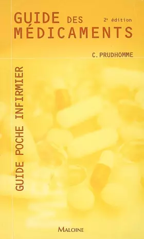 Couverture du produit · Guide des médicaments