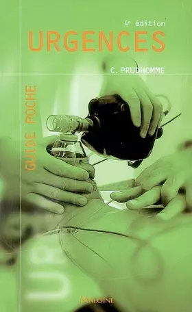 Couverture du produit · Guide poche des urgences