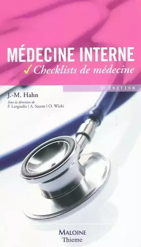 Couverture du produit · Médecine interne