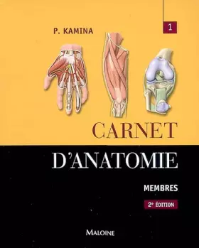 Couverture du produit · Carnet d'anatomie : Tome 1, Membres