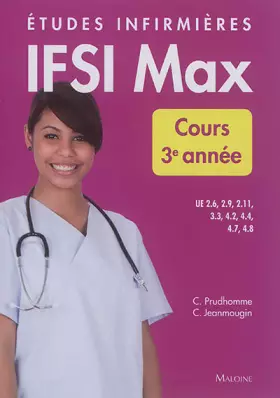 Couverture du produit · IFSI max cours, 3e année