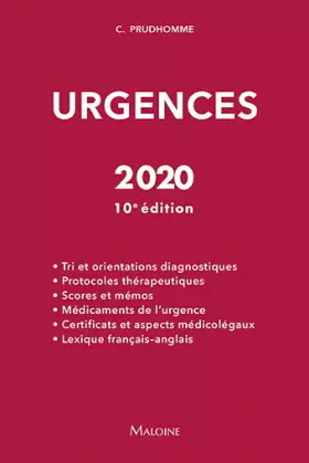 Couverture du produit · Urgences, 10e ed.