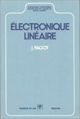 Couverture du produit · Électronique linéaire