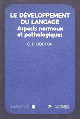 Couverture du produit · Le Développement du langage