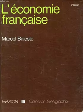 Couverture du produit · L'Économie française