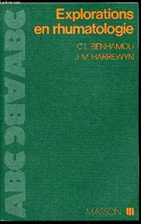 Couverture du produit · Explorations en rhumatologie -