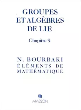 Couverture du produit · GROUPES ET ALGEBRES DE LIE. Chapitre 9