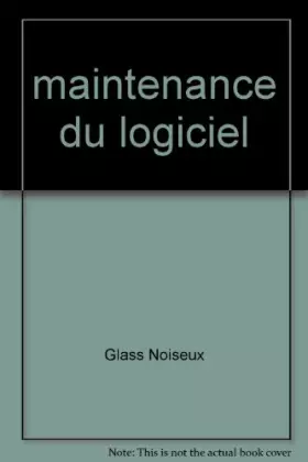 Couverture du produit · Maintrenance du logiciel