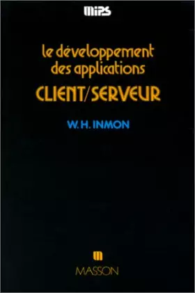 Couverture du produit · Le développement des applications client/serveur