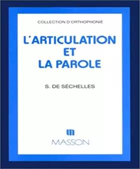 Couverture du produit · L'articulation et la parole