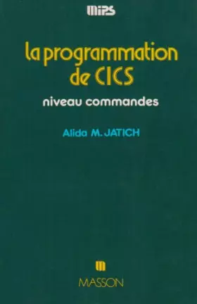 Couverture du produit · La Programmation de CICS