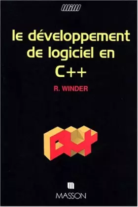 Couverture du produit · Le Développement de logiciel en C++