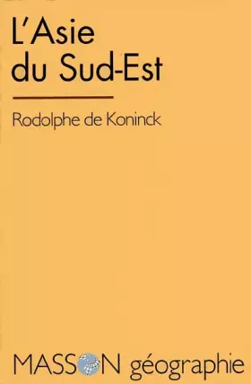 Couverture du produit · L'Asie du Sud-Est