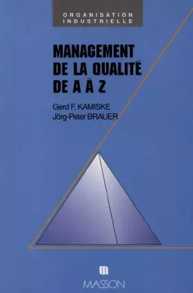 Couverture du produit · Management de la qualité de A à Z