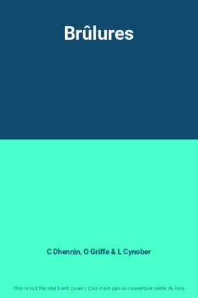 Couverture du produit · Brûlures