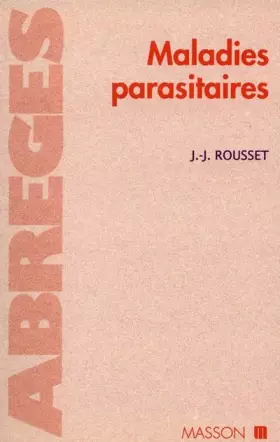Couverture du produit · Maladies parasitaires