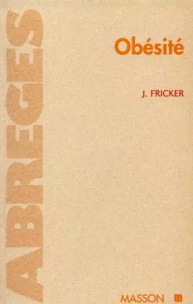 Couverture du produit · Obésité