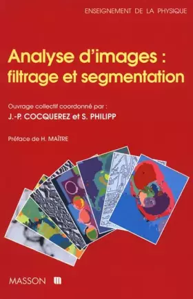 Couverture du produit · Analyse d'images : filtrage et segmentation