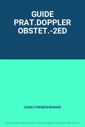 Couverture du produit · GUIDE PRAT.DOPPLER OBSTET.-2ED