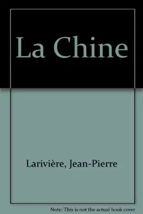 Couverture du produit · La Chine