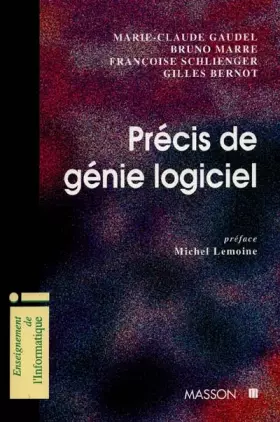 Couverture du produit · Précis de génie logiciel