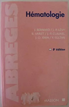 Couverture du produit · Hématologie