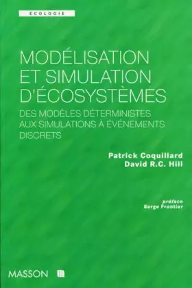 Couverture du produit · Modélisation et simulation d'écosystèmes: Des modèles déterministes aux simulations à événements discrets