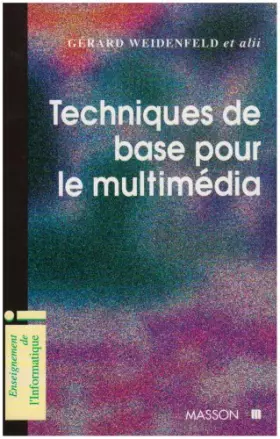 Couverture du produit · Techniques de base pour le multimédia