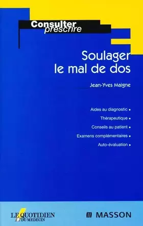 Couverture du produit · Soulager Le Mal De Dos