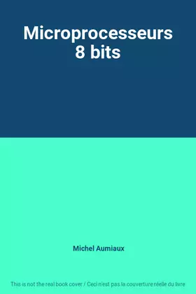 Couverture du produit · Microprocesseurs 8 bits
