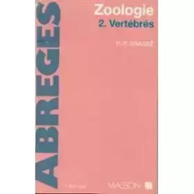 Couverture du produit · Zoologie, tome2 : Vertébrés