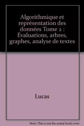 Couverture du produit · Evaluations, arbres, graphes, analyse de textes
