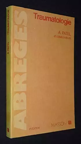 Couverture du produit · Traumatologie