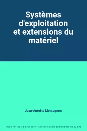 Couverture du produit · Systèmes d'exploitation et extensions du matériel