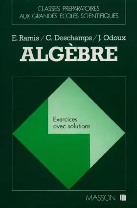 Couverture du produit · ALGEBRE. Exercices avec solutions