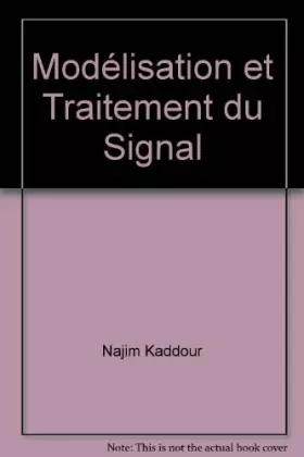Couverture du produit · Modélisation et Traitement du Signal
