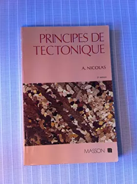 Couverture du produit · Principes de tectonique