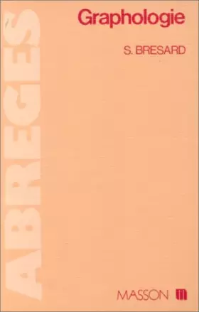 Couverture du produit · GRAPHOLOGIE. Méthode d'exploration psychologique