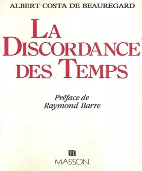Couverture du produit · La discordance des temps
