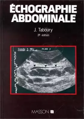 Couverture du produit · Echographie abdominale