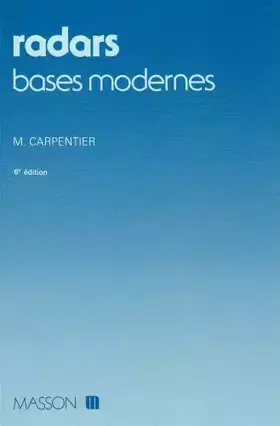 Couverture du produit · Radars, bases modernes