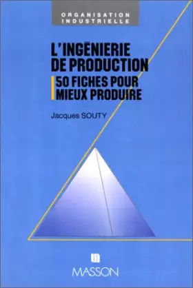 Couverture du produit · organisation industrielle