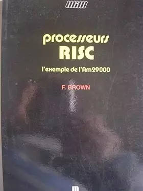 Couverture du produit · Processeurs Risc