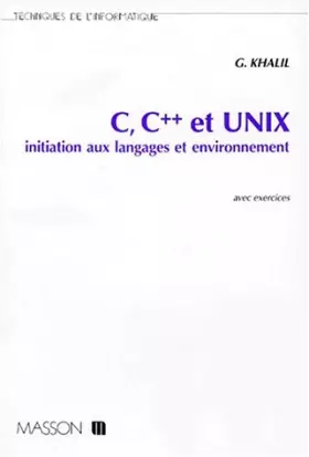 Couverture du produit · C++ Unix linux