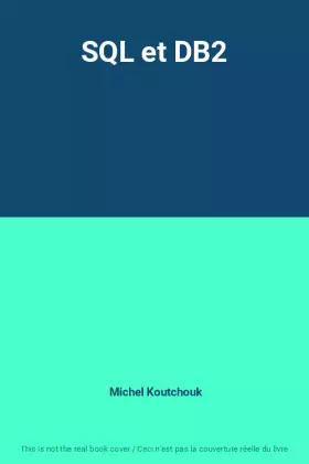 Couverture du produit · SQL et DB2