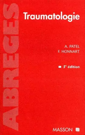 Couverture du produit · Traumatologie, 5e édition