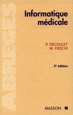 Couverture du produit · Informatique médicale