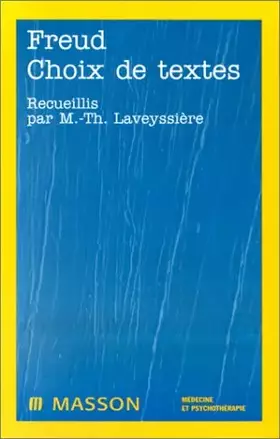 Couverture du produit · Freud, choix de textes, nouvelle présentation