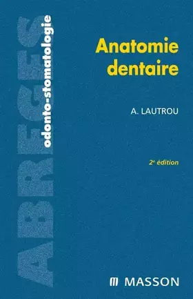 Couverture du produit · Anatomie dentaire: POD