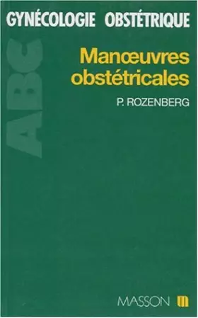 Couverture du produit · Manoeuvres obstetricales